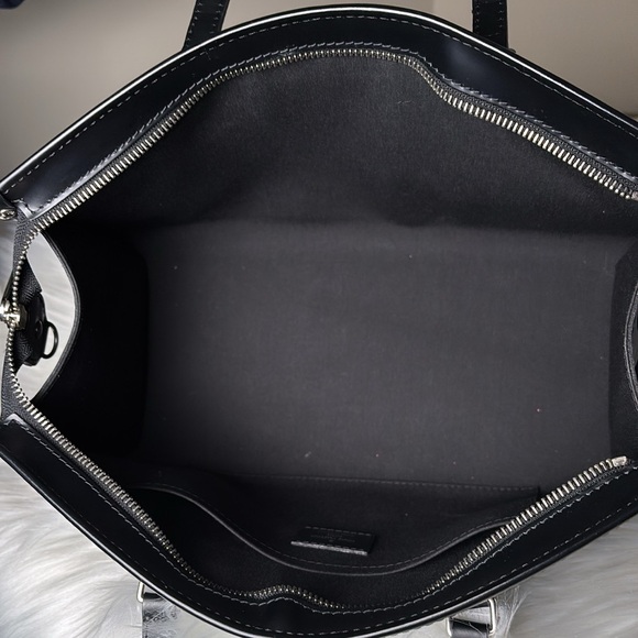 💃AUTHENTIC LOUIS VUITTON EPI MADELEINE PM BLACK TOTE SHOULDER HANDBAG AR4078 - Picture 11 of 14